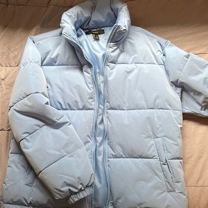 Baby Blue Puffer Jacket